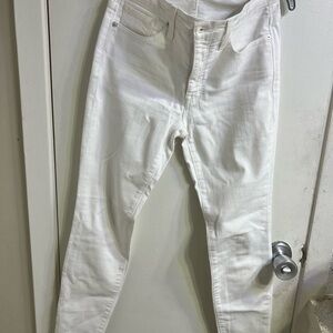 Madewell Classic White Denim